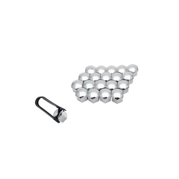 Set capace pentru prezoane crom premium cu cheie Cod: FST-PRZ2 - - Roveli