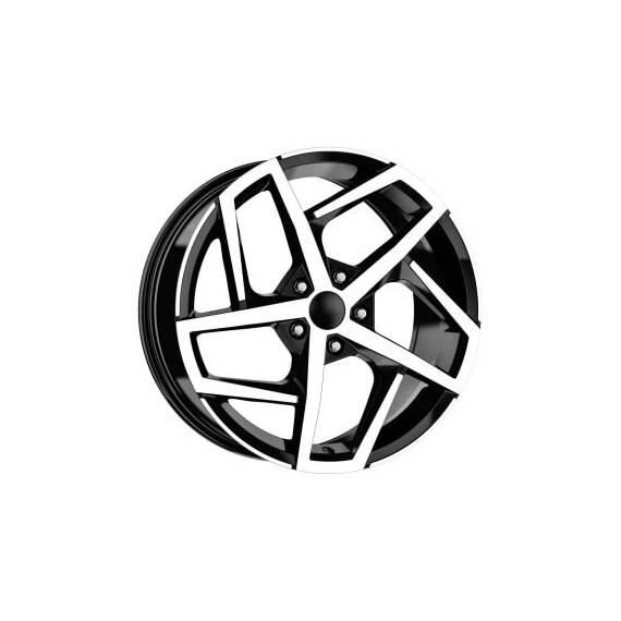 Jante DY968  KM 18x8 5x112 ET50 compatibile Volkswagen  Audi Seat  Skoda cu butuc de 57.1 diamond cut - 2- Roveli