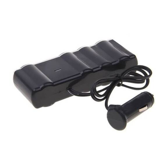 Prelungitor priza 4 cai auto si 2 USB  WF4008 - - Roveli