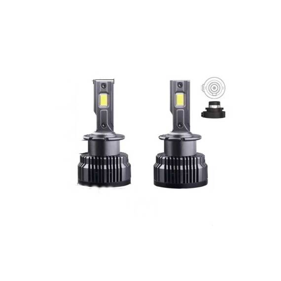 Set becuri LED D4S 50W 9000lm 6000K CANBUS Cod: LX3-D4S - 4- Roveli
