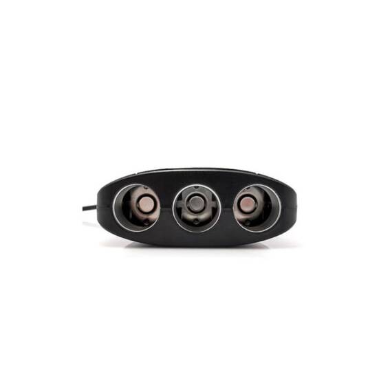Prelungitor priza auto 3 cai cu intrerupator individual si 2 porturi USB Cod: K358 - 3- Roveli