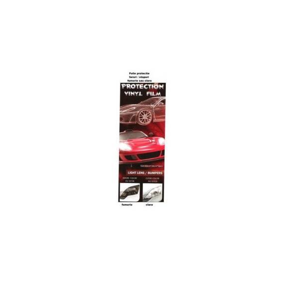 Folie transparenta protectie  faruri / stopuri ORACAL 1mx0.63m - 2- Roveli