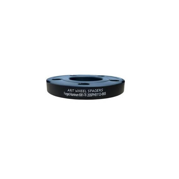Distantier jante auto 5x112 20mm negru 66.6-66.6 Cod: DST3003 - - Roveli