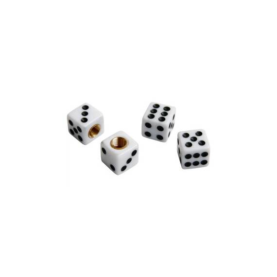 Capace  valve auto model Zar alb set 4 bucati Cod: QMZ-57 - - Roveli
