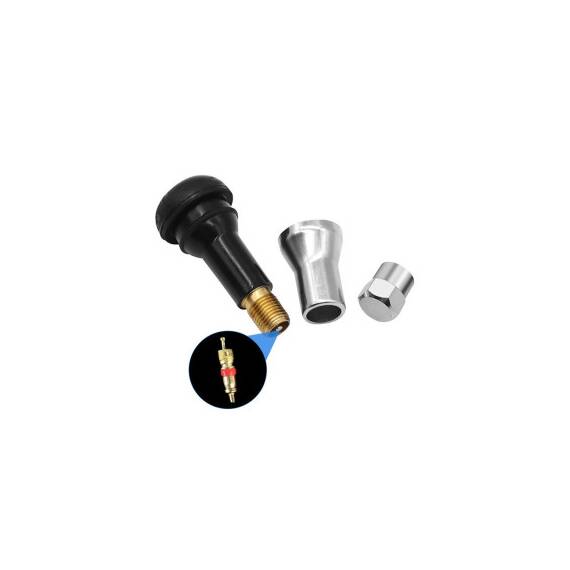 Capace si imbracaminte valve cromate 14 inch 5 bucati set Cod: TR414 - - Roveli