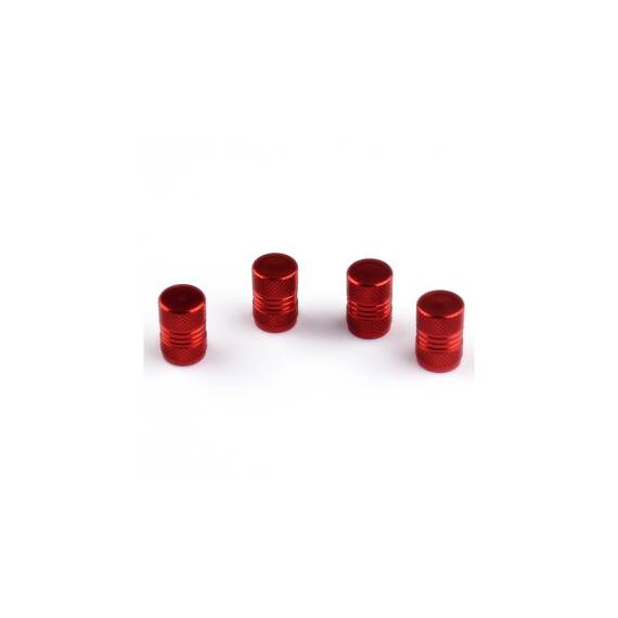 Set capace valve aluminiu rosu universale Cod: QMZ-01 - 2- Roveli