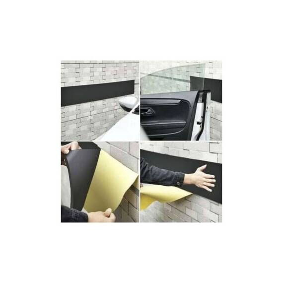 Set 2 role de protectie perete garaj pentru prevenirea loviturilor usii auto Cod:  KNG-101514 - 5- Roveli