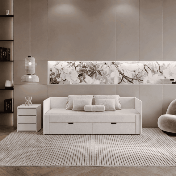 Patul extensibil, casmir, 90/180x200, ANTONY - 10- Roveli