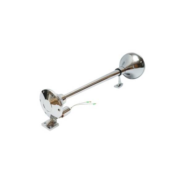 Claxon auto 1 trompeta 630 mm 12V 24V pentru compresor aer Cod: BK60103 - 5- Roveli