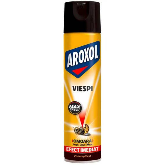 Spray insecticid impotriva viespilor Aroxol, efect imediat, 400 ml - - Roveli