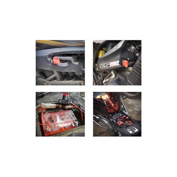 Contact general auto 12V intrerupator baterie cu cheie 100A Cod: IN0188 - 4- Roveli