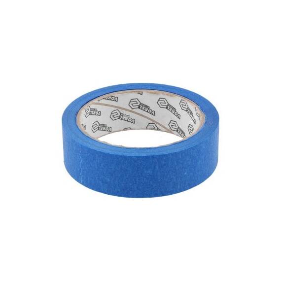 Banda mascare autoadeziva albastra 50 m x 38 mm rezistenta UV Cod: 75124 - - Roveli
