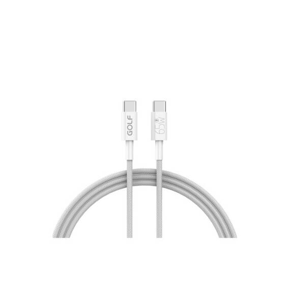 Cablu Type C la Type C 1m 65W incarcare rapida alb Cod: GC-119 - - Roveli