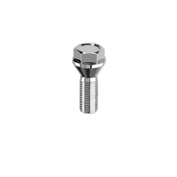 Prezon janta auto M12x1.5 26mm cap scurt cap cheie 17 con drept Cod: B203 - - Roveli