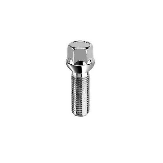 Prezon janta auto M14x1.5 65mm R14 con rotund cheie HEX17 Cod: B583 - - Roveli