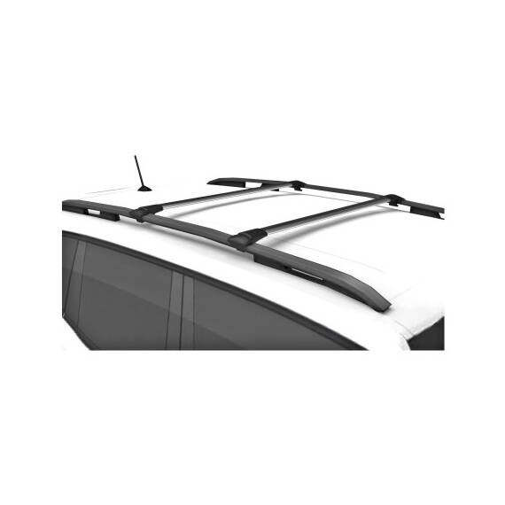 Bare portbagaj transversale auto aluminiu compatibile SsangYong Rexton (Y250) SUV 2006-2012 80-84 cm Cod: KL2 - - Roveli