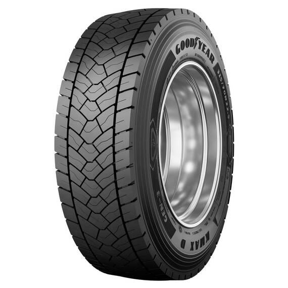 Anvelope camion tractiune 315/70R22.5 154/152M KMAX D G3 3PSF - GOODYEAR - - Roveli