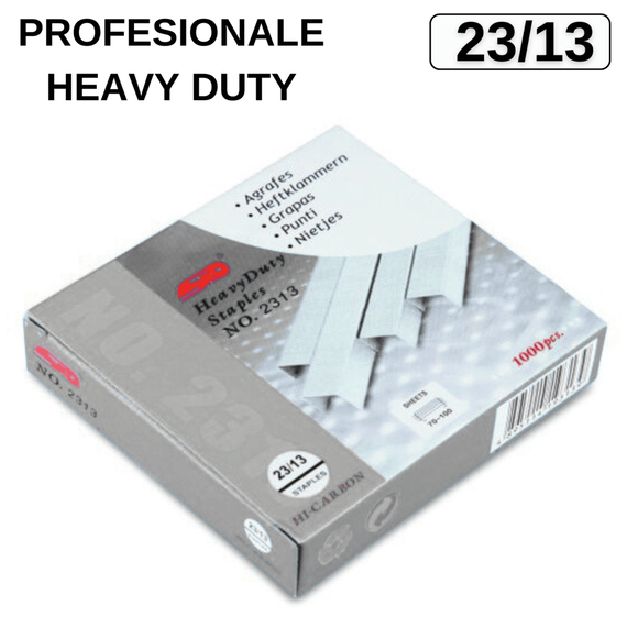 Capse 23/13, 1000 buc/cutie, STD Heavy Duty - - Roveli