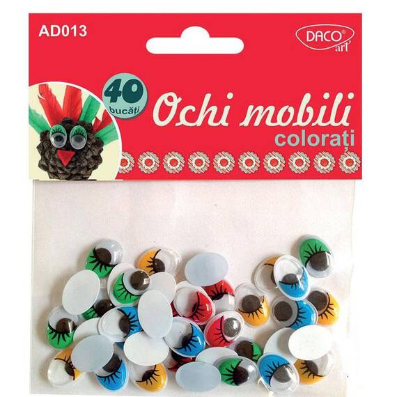 Ochi mobili colorati Daco art AD013 - - Roveli