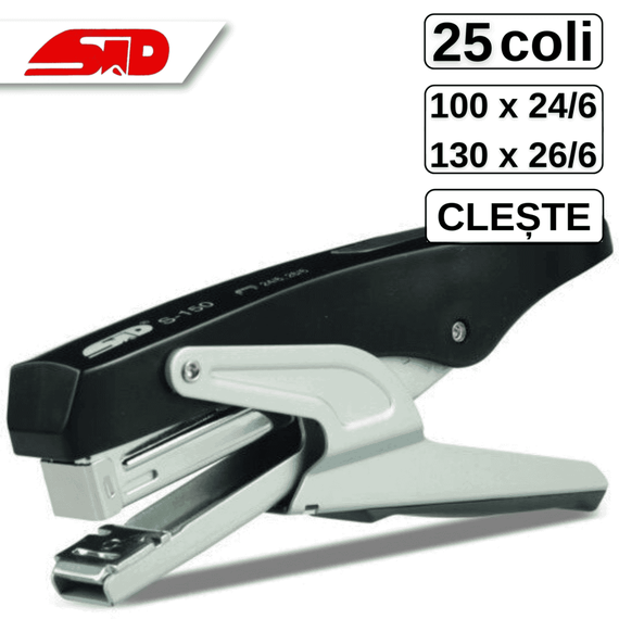 Capsator tip cleste, 25 coli, STD S-150 - - Roveli