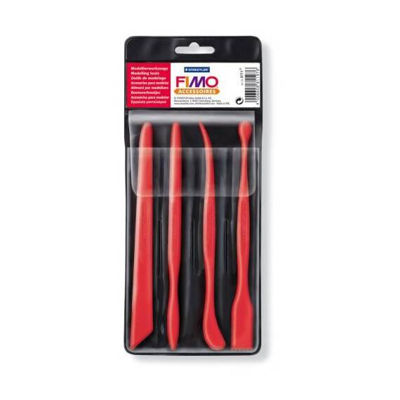 Ustensile modelaj FIMO, 4 piese - - Roveli