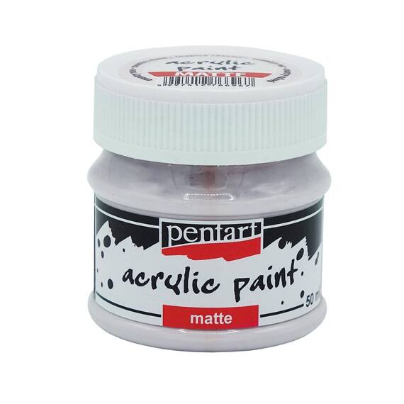Culoare acrilica mata, 50 ml, PENTART Matte, Culoare (230): Country Rose - - Roveli