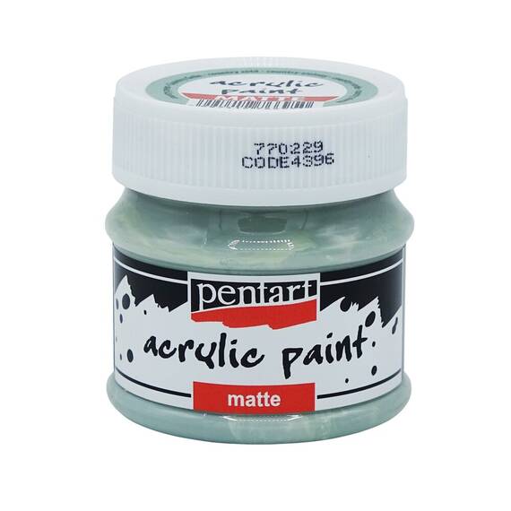 Culoare acrilica mata, 50 ml, PENTART Matte, Culoare (230): Country Green - - Roveli