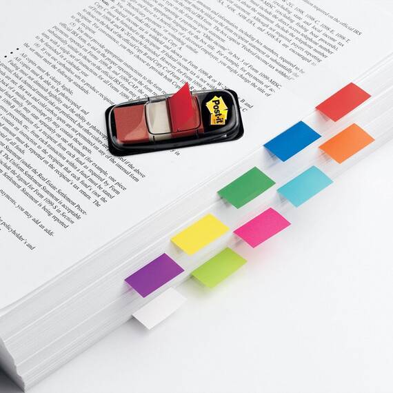 Post-it index 3M, 50 buc/set, albastru - 2- Roveli