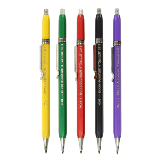 Creion mecanic 2 mm, KOH-I-NOOR Versatil, corp plastic - - Roveli