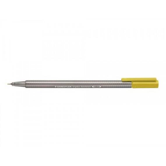 Fineliner 0.3 mm, STAEDTLER Triplus, Culoare (230): Mustar - - Roveli