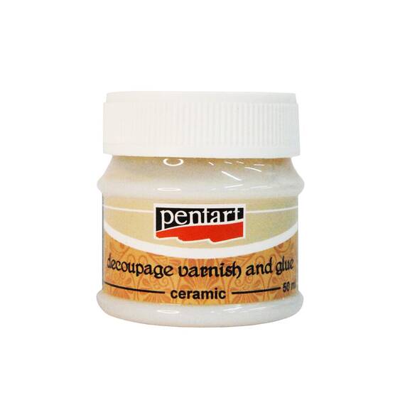 Adeziv decupaj ceramic 50ml Pentart P0649 - - Roveli