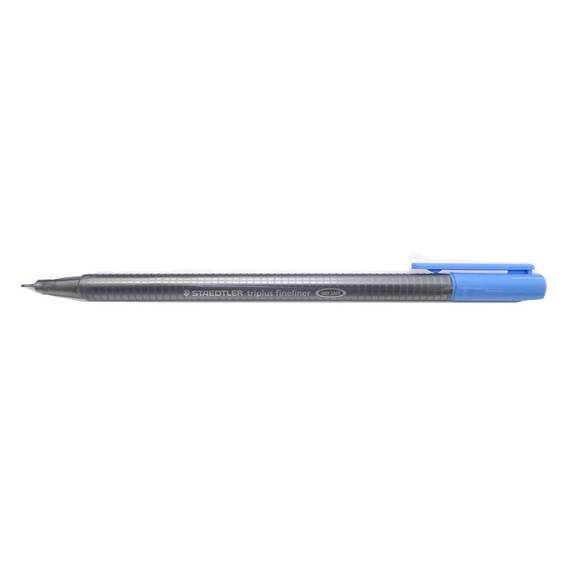 Fineliner 0.3 mm, STAEDTLER Triplus, Culoare (230): Albastru Azur - - Roveli