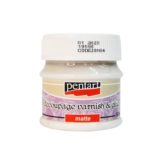 Adeziv lac pentru decoupaj mat 50 ml, Pentart P28164 - - Roveli