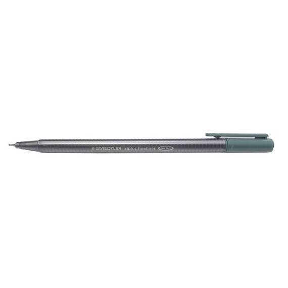 Fineliner 0.3 mm, STAEDTLER Triplus, Culoare (230): Gri cald - - Roveli