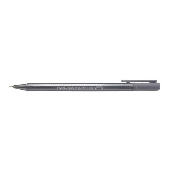Fineliner 0.3 mm, STAEDTLER Triplus, Culoare (230): Dove Grey - - Roveli