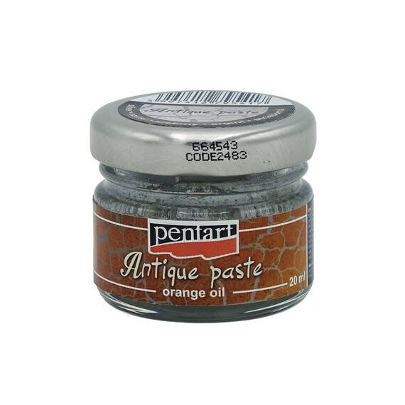 Pasta de invechire patina Silver 20 ml, Pentart P2483 - - Roveli