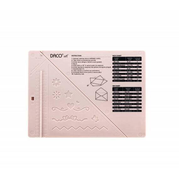 Placa biguire si embosare Daco PB001 - - Roveli