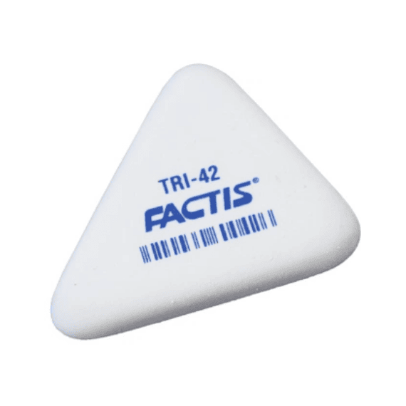 Radiera creion triunghiulara FACTIS TRI-42 - - Roveli