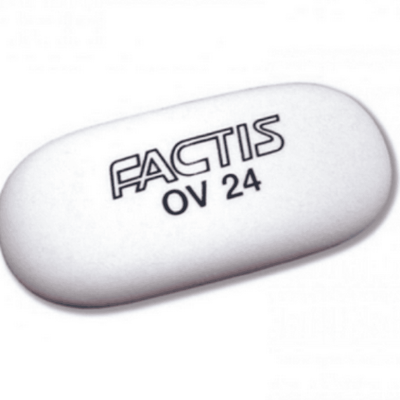 Radiera creion ovala FACTIS OV24 - - Roveli