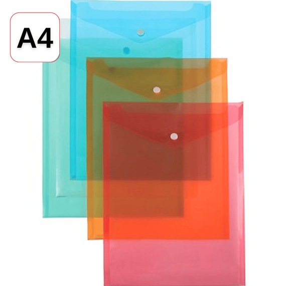 Mapa plastic A4 cu capsa si clapeta V, cu deschidere pe latura mica, CENTRUM - - Roveli