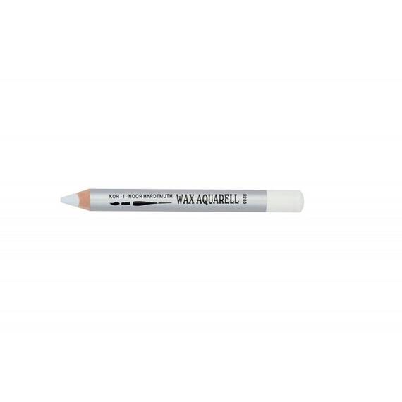 Creion Wax Aquarell KOH-I-NOOR, Culoare (230): Alb - - Roveli