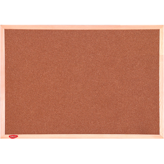 Panou pluta, rama lemn, 90 x 120 cm, DACO - - Roveli