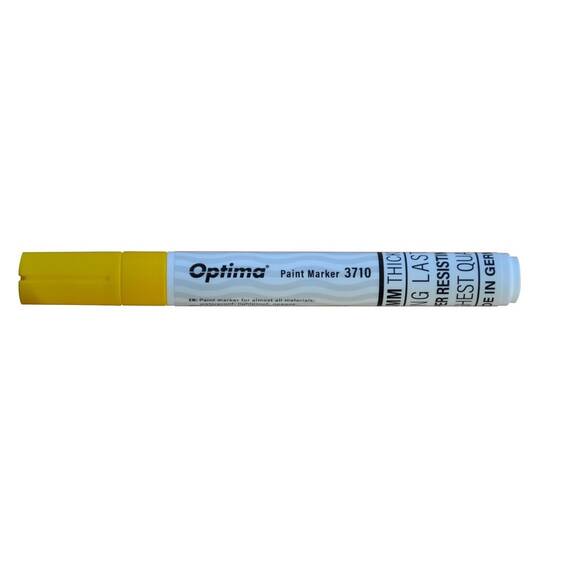 Marker cu vopsea 4.5 mm, OPTIMA Paint, Culoare (230): Galben - 2- Roveli