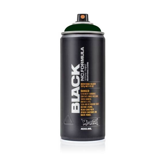 Spray cu vopsea, MONTANA Black 400 ml, Culoare (230): Tag Green - - Roveli