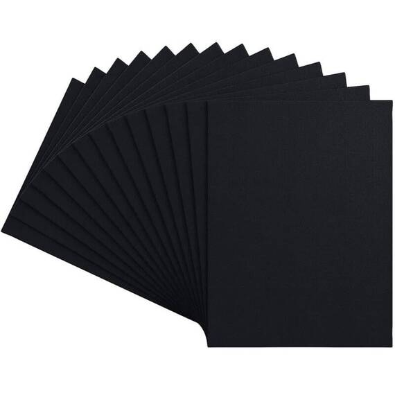 Carton panzat negru 12x18 cm, PHOENIX - - Roveli