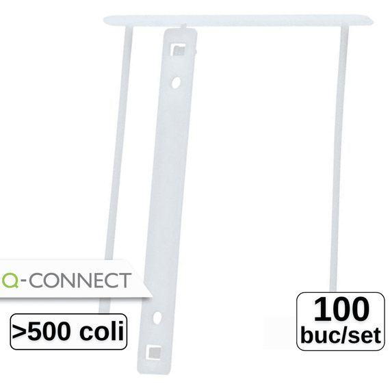 Alonje de mare capacitate, pentru arhivare, Q-CONNECT, 100 buc/set - - Roveli