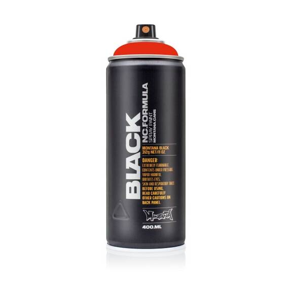 Spray cu vopsea, MONTANA Black 400 ml, Culoare (230): Power Red - - Roveli