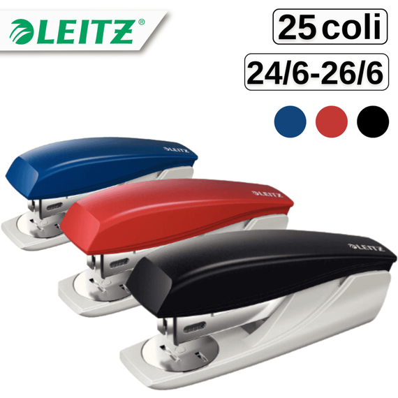 Capsator 25 coli, LEITZ NeXXt 5501, Culoare (230): Albastru - - Roveli