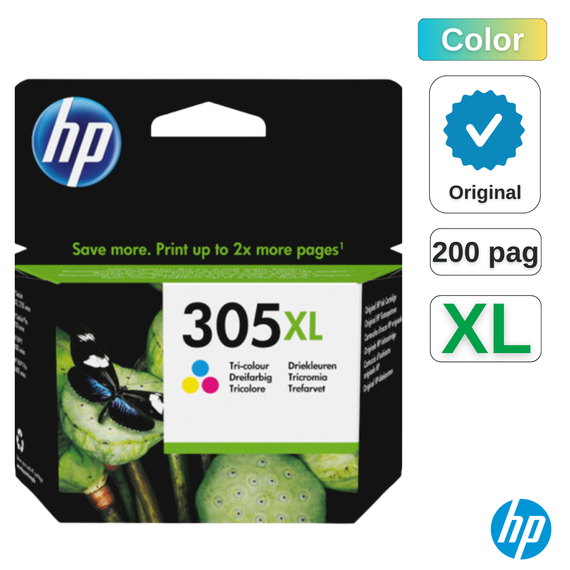 Cartus HP Deskjet 305 XL Color 3YM63AE , 5 ml - - Roveli