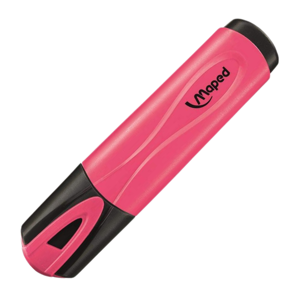 Textmarker MAPED Fluo Peps, Culoare (230): Roz Fluo - - Roveli